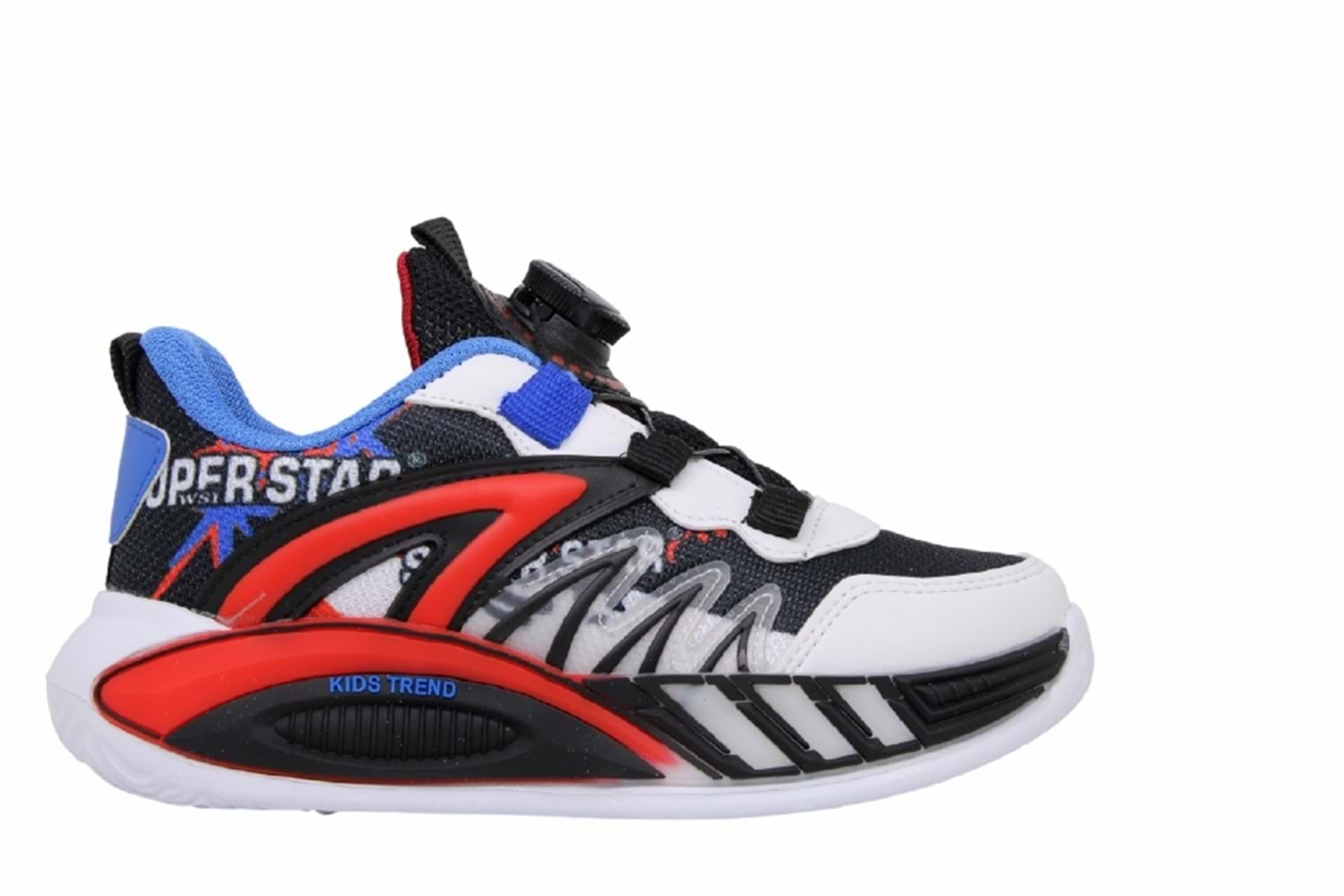 F- SÜPERSTAR SPOR - 020-2 - ANORAK / BEYAZ-SİYAH-KIRMIZI