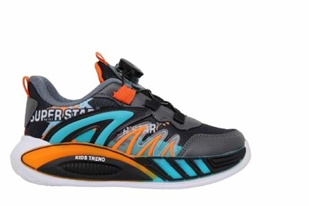 F- SÜPERSTAR SPOR - 020-4 - ANORAK / FÜME-YEŞİL-ORANGE