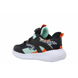 F- SÜPERSTAR SPOR - 020-9 - ANORAK / SİYAH-ORANGE-YEŞİL