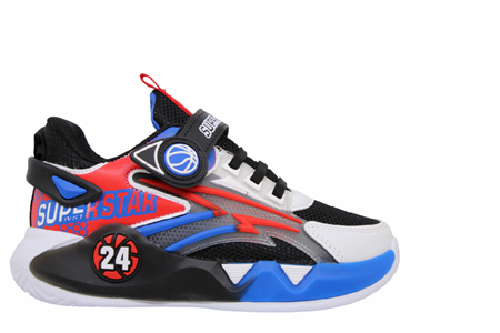 F- SÜPERSTAR SPOR - 024-1 - ANORAK / BEYAZ-KIRMIZI-SAX