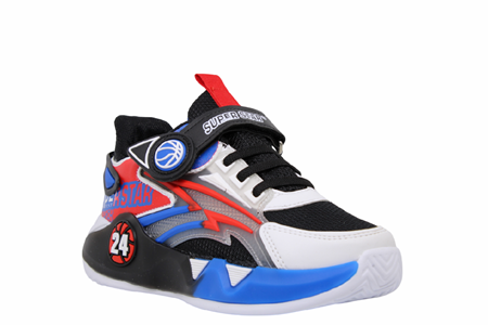 F- SÜPERSTAR SPOR - 024-1 - ANORAK / BEYAZ-KIRMIZI-SAX