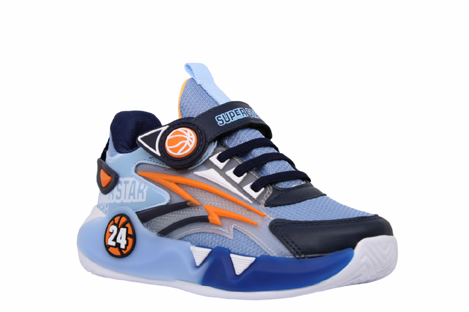 F- SÜPERSTAR SPOR - 024-3 - ANORAK / LAC-İNDİGO-MAVİ-ORANGE