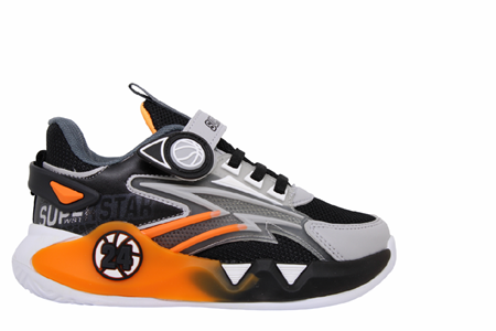 F- SÜPERSTAR SPOR - 024-7 - ANORAK / BUZ-SİYAH-ORANGE