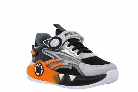 F- SÜPERSTAR SPOR - 024-7 - ANORAK / BUZ-SİYAH-ORANGE