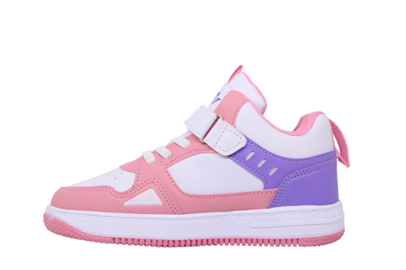 F- STEPPİNG SPOR BASKET - N-365 - CİLT / PEMBE-MOR