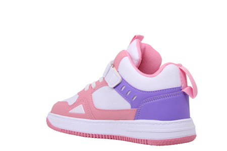 F- STEPPİNG SPOR BASKET - N-365 - CİLT / PEMBE-MOR