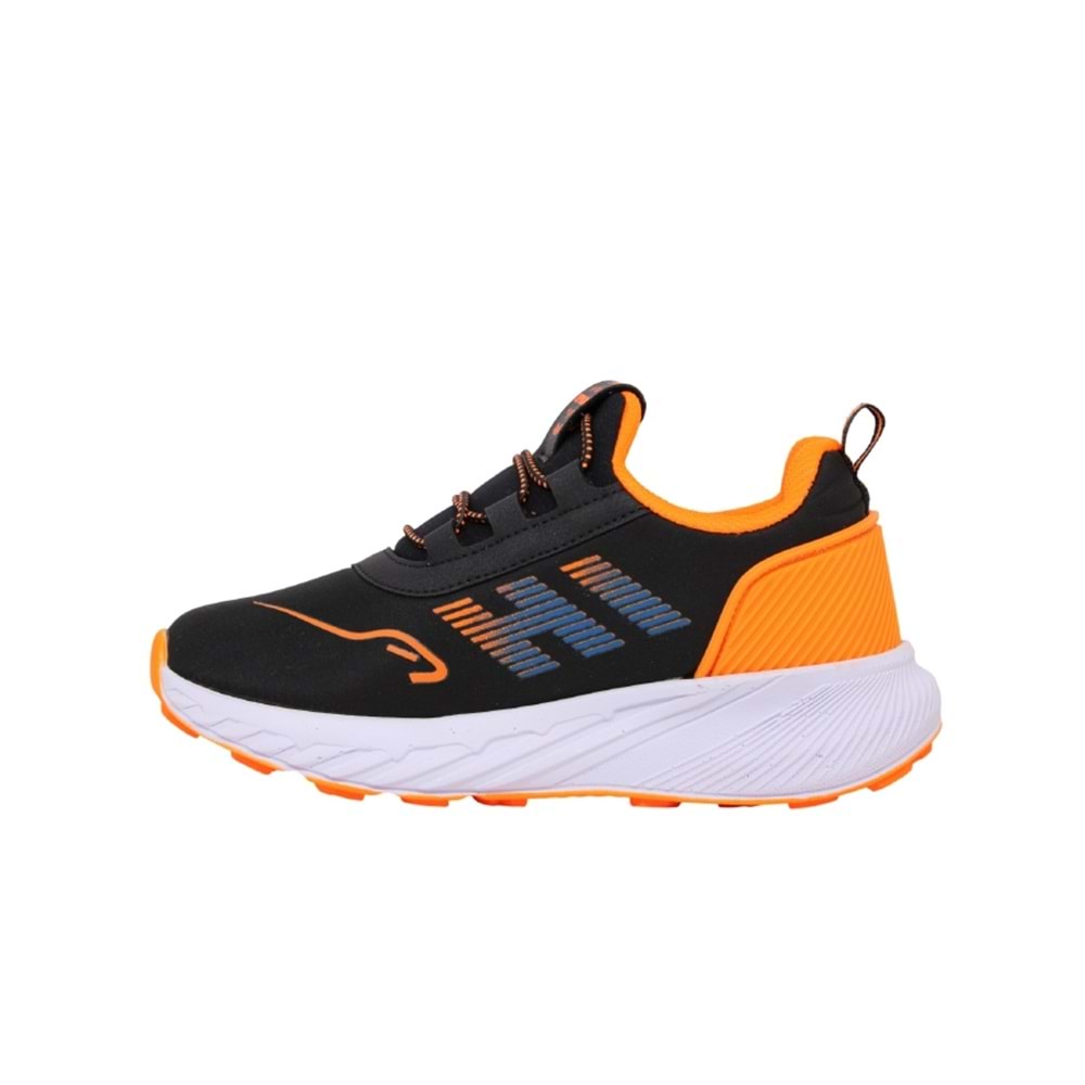 F- STEPPİNG SPOR - 114 - AQUA / SİYAH-F.ORANGE