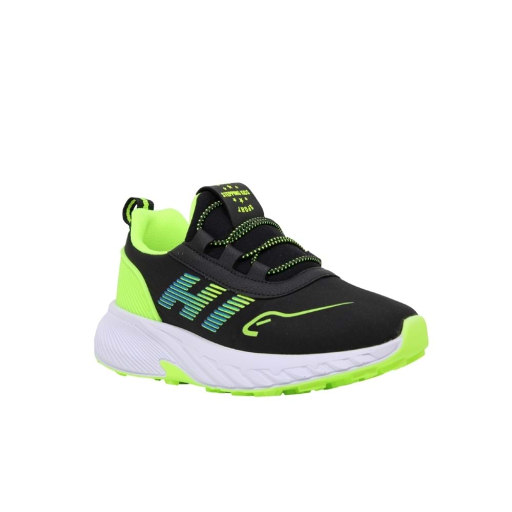 F- STEPPİNG SPOR - 114 - AQUA / SİYAH-F.SARI