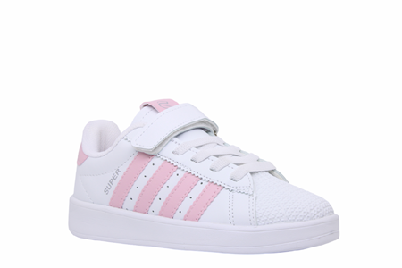 F- STEPPİNG SPOR - 269 - CİLT / BEYAZ-PEMBE