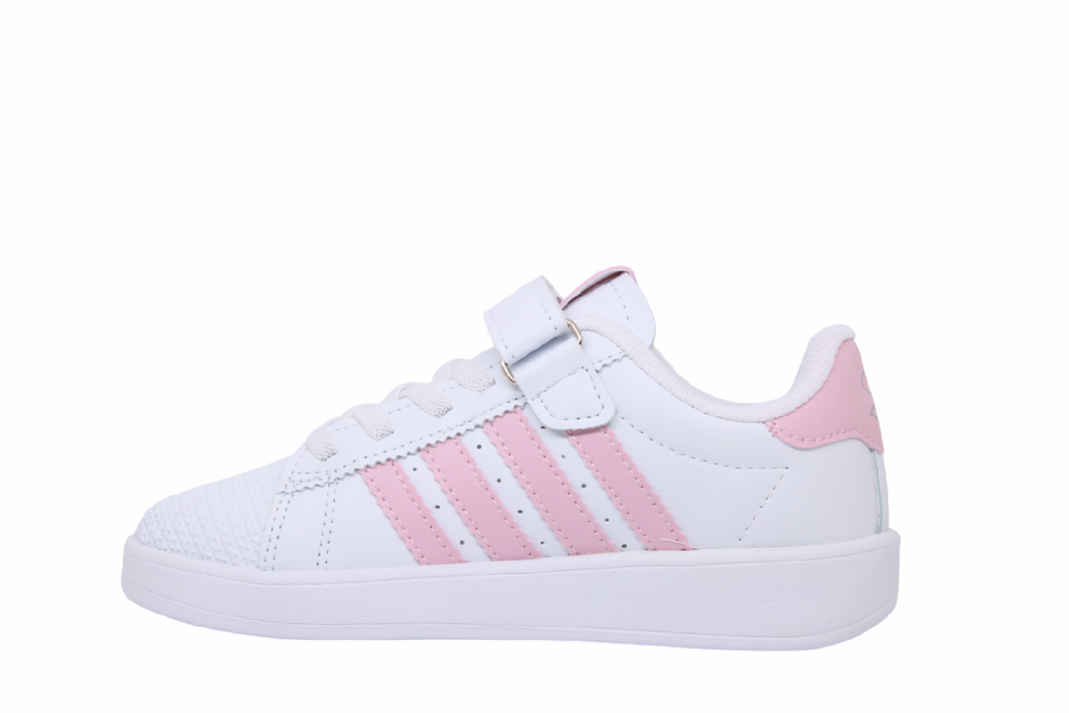 F- STEPPİNG SPOR - 269 - CİLT / BEYAZ-PEMBE