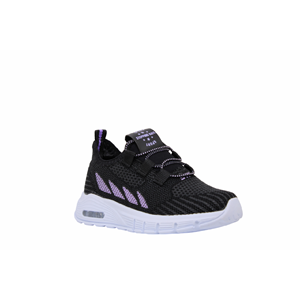 P- STEPPİNG SPOR IŞIKLI - 502 - TRİKO / SİYAH-LİLA