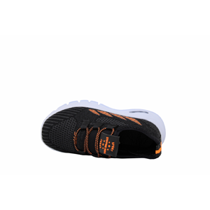 P- STEPPİNG SPOR IŞIKLI - 502 - TRİKO / SİYAH-F.ORANGE