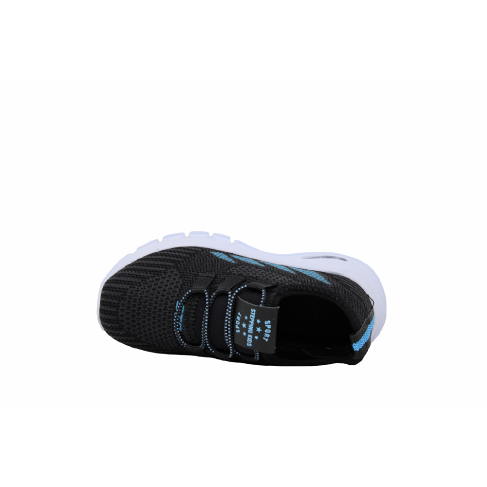 P- STEPPİNG SPOR IŞIKLI - 502 - TRİKO / SİYAH-TURKUAZ