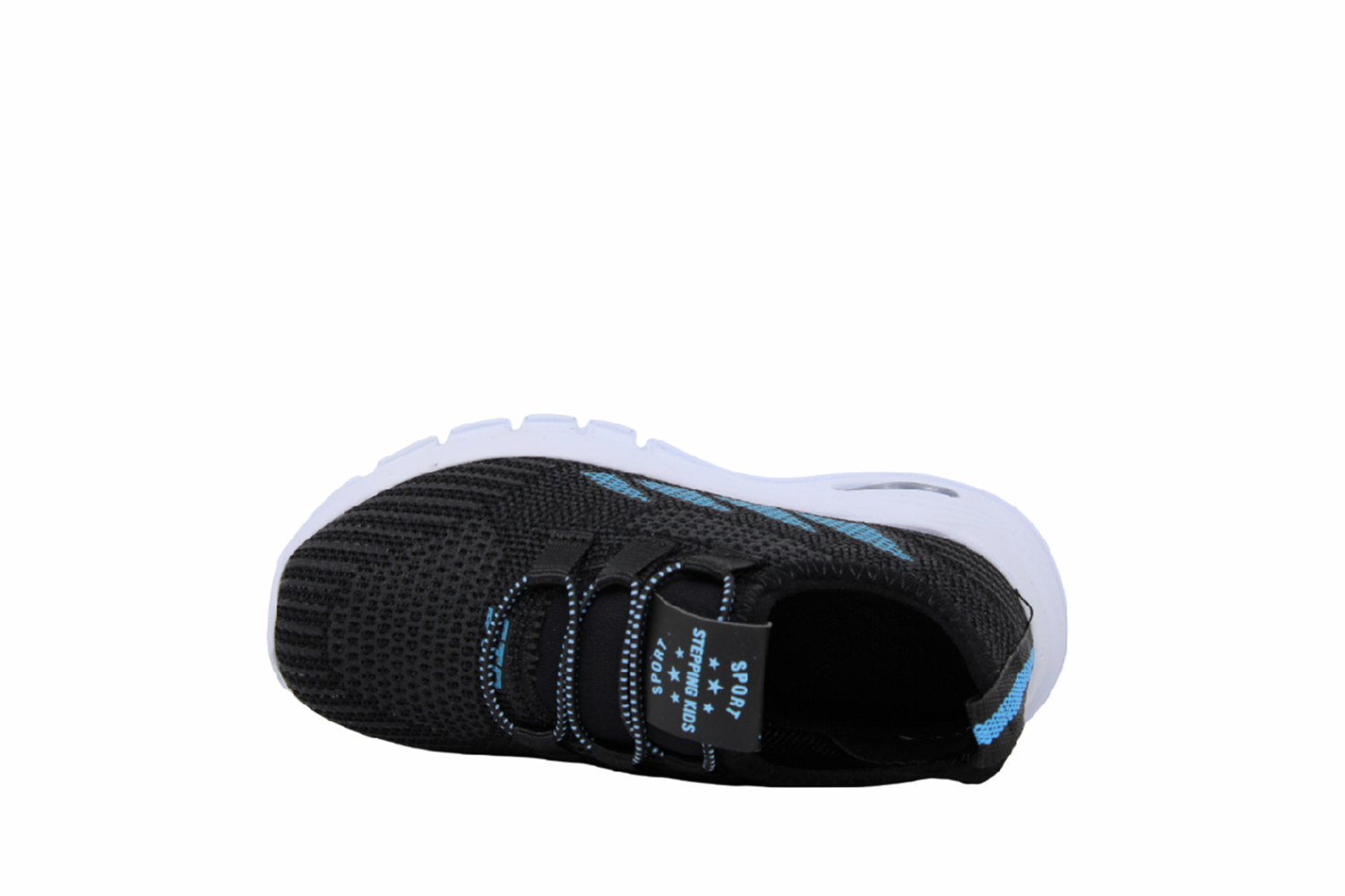 P- STEPPİNG SPOR IŞIKLI - 502 - TRİKO / SİYAH-TURKUAZ