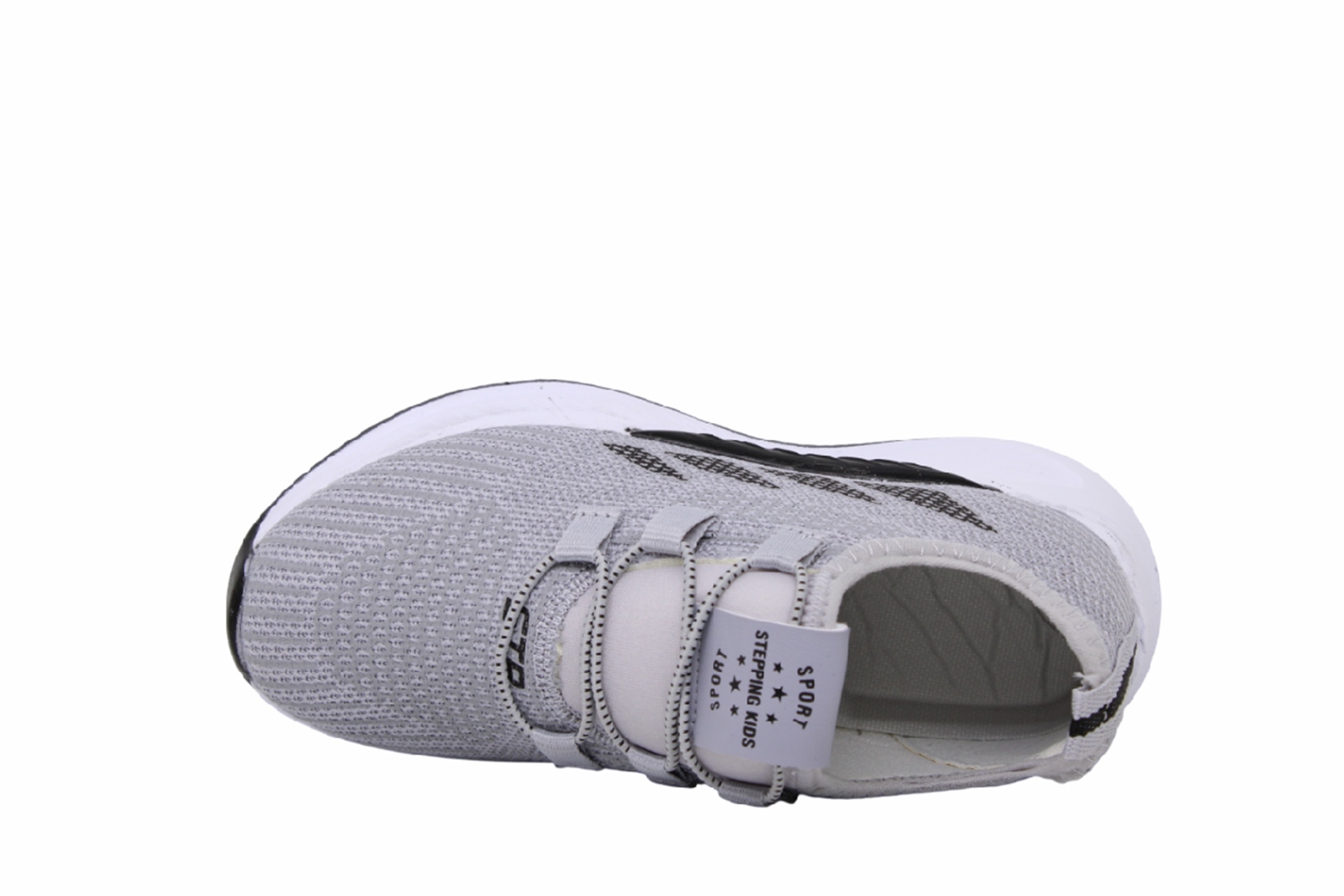 F- STEPPİNG SPOR - 502 - TRİKO / BUZ-SİYAH