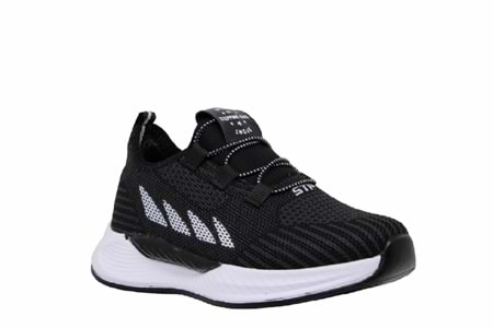 F- STEPPİNG SPOR - 502 - TRİKO / SİYAH-BEYAZ