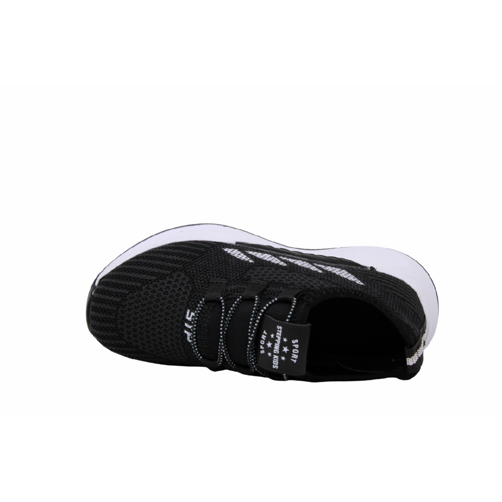 F- STEPPİNG SPOR - 502 - TRİKO / SİYAH-BEYAZ