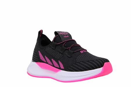 F- STEPPİNG SPOR - 502 - TRİKO / SİYAH-FUJYA