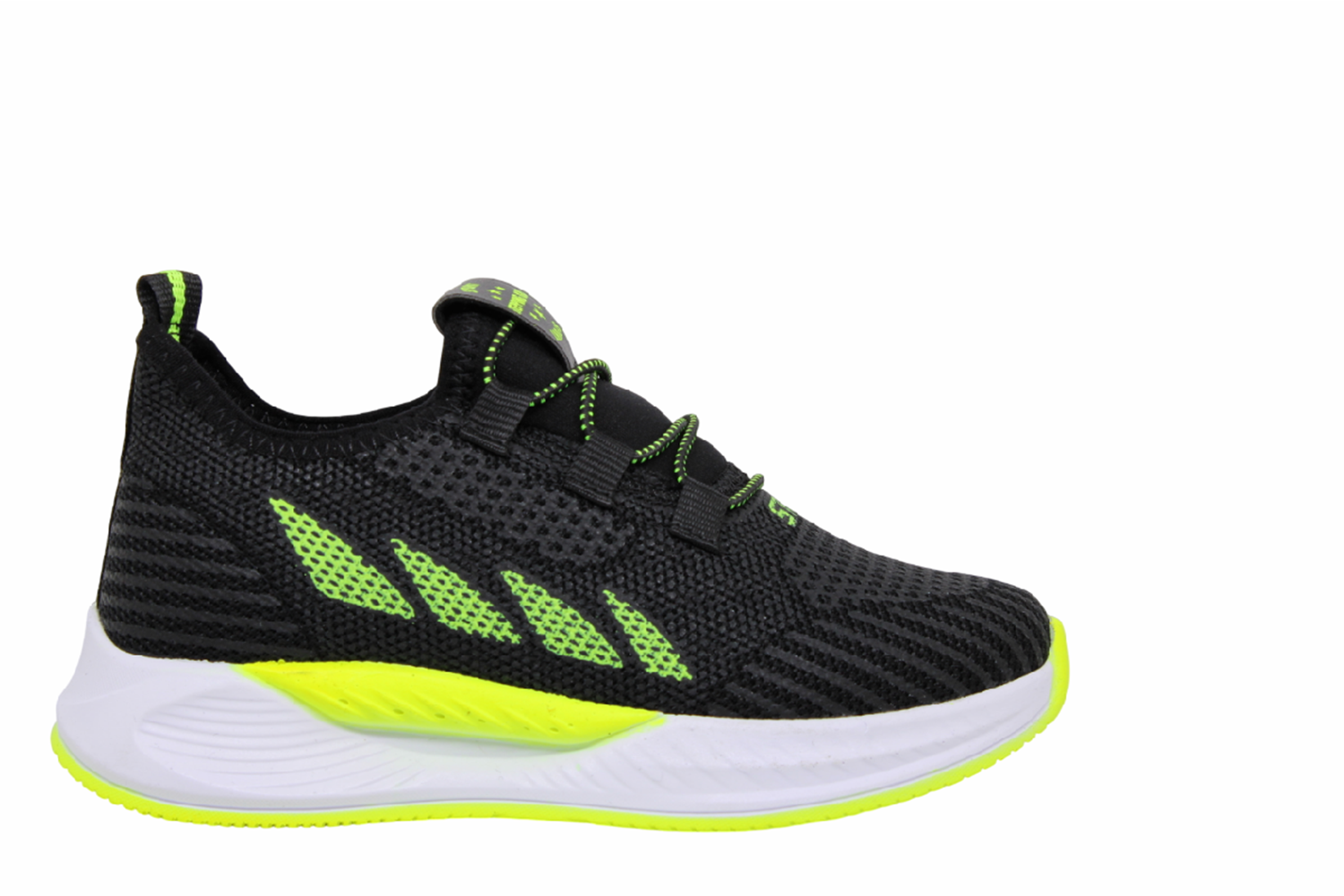 F- STEPPİNG SPOR - 502 - TRİKO / SİYAH-F.SARI