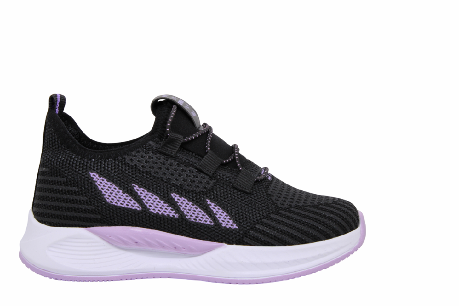 F- STEPPİNG SPOR - 502 - TRİKO / SİYAH-LİLA