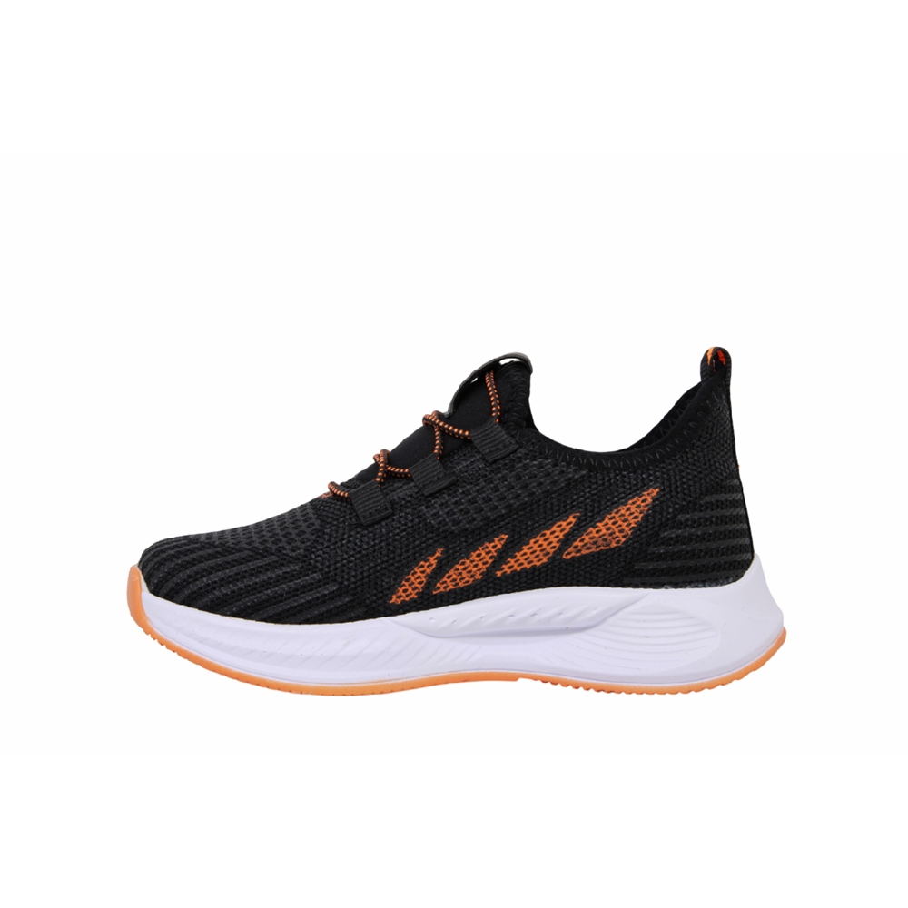 F- STEPPİNG SPOR - 502 - TRİKO / SİYAH-F.ORANGE