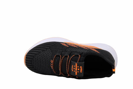 F- STEPPİNG SPOR - 502 - TRİKO / SİYAH-ORANGE