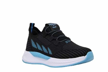 F- STEPPİNG SPOR - 502 - TRİKO / SİYAH-TURKUAZ