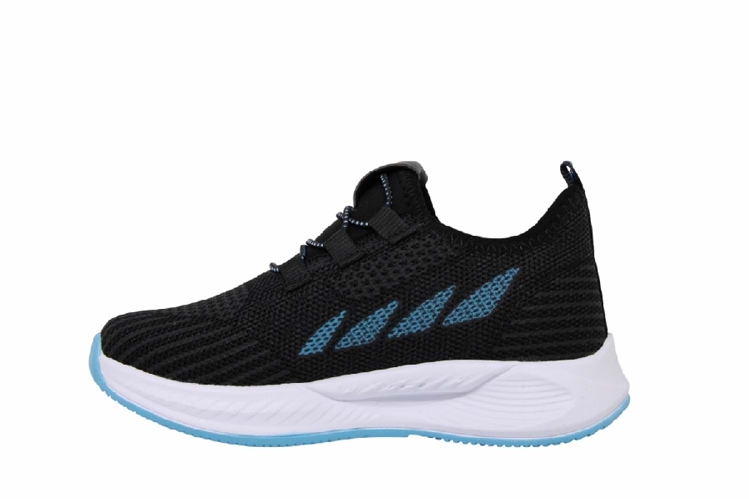 F- STEPPİNG SPOR - 502 - TRİKO / SİYAH-TURKUAZ
