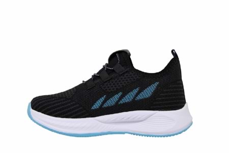 F- STEPPİNG SPOR - 502 - TRİKO / SİYAH-TURKUAZ