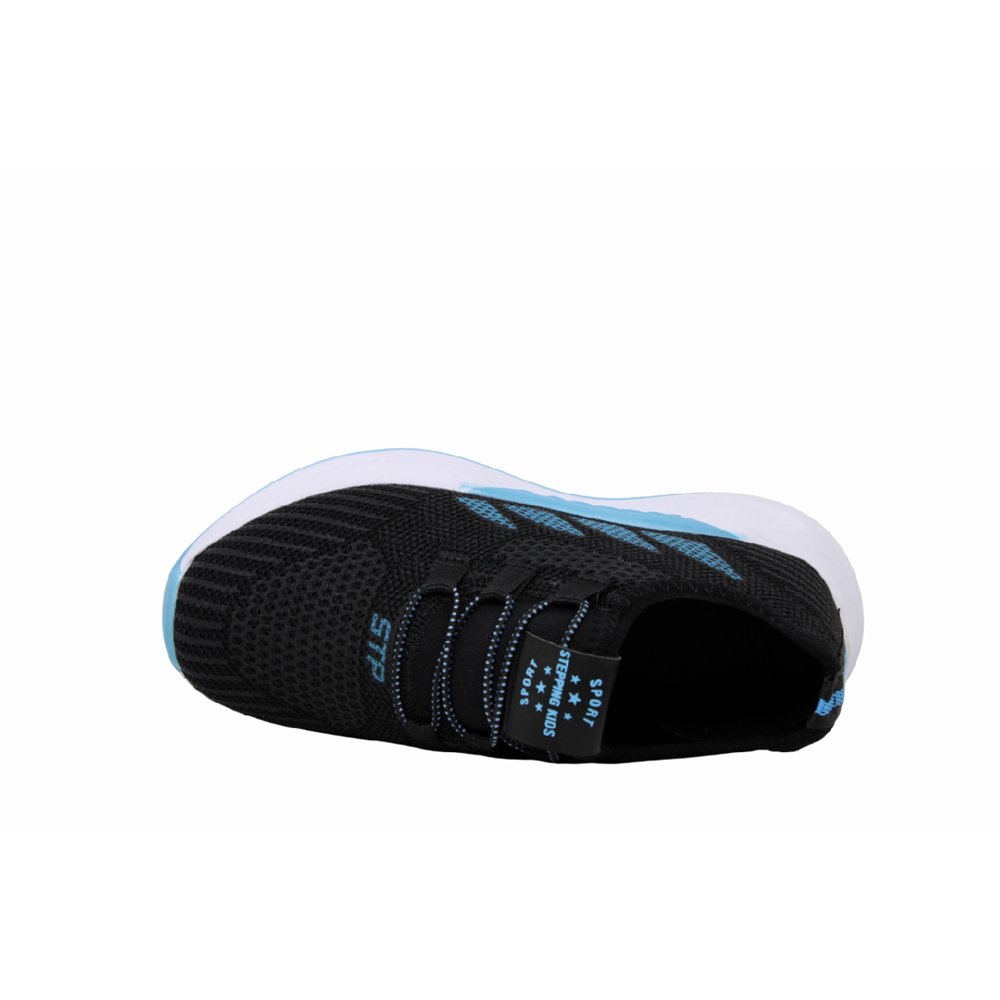 F- STEPPİNG SPOR - 502 - TRİKO / SİYAH-TURKUAZ