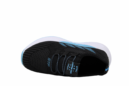 F- STEPPİNG SPOR - 502 - TRİKO / SİYAH-TURKUAZ