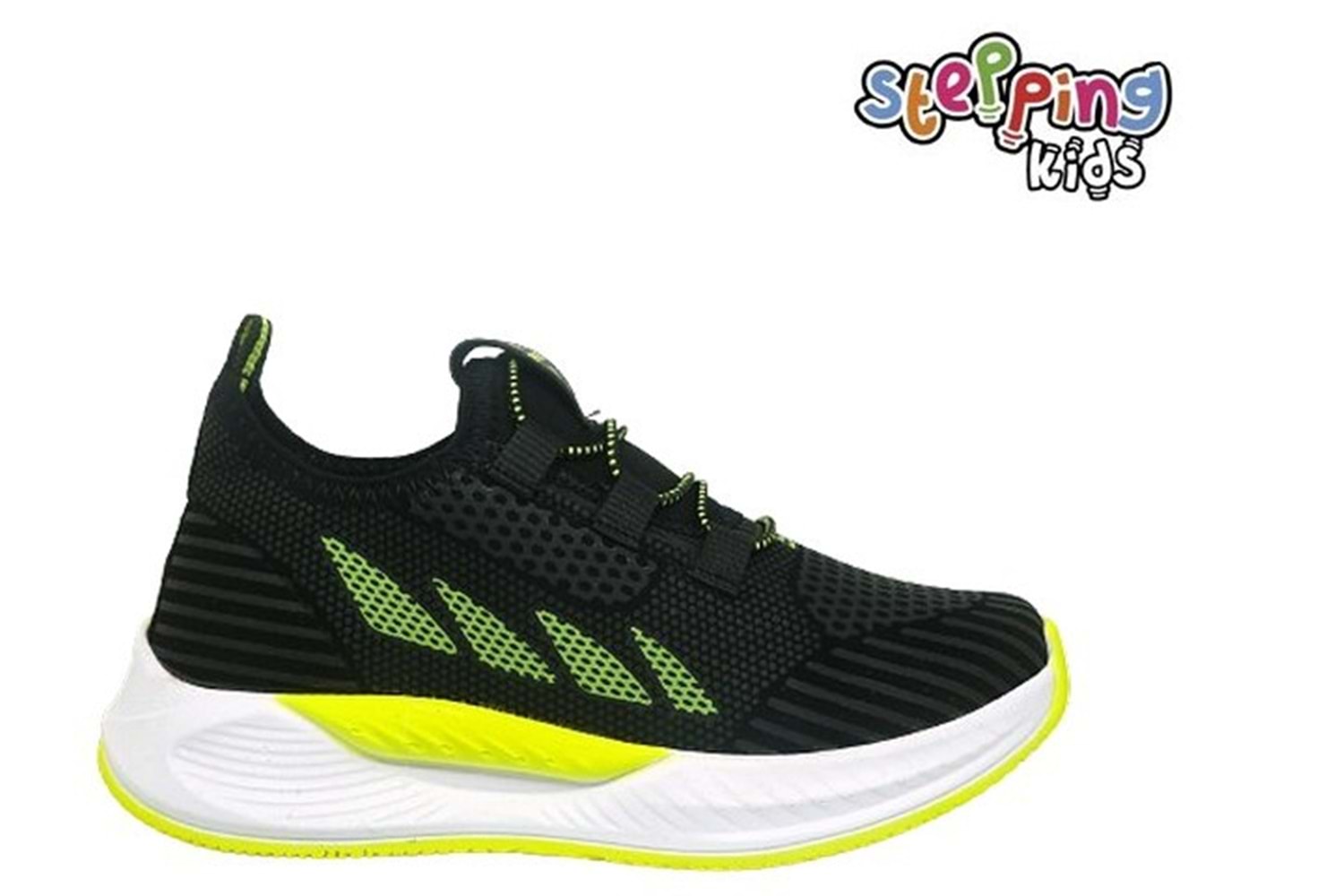 F- STEPPİNG SPOR - 502 - VELVET / SİYAH-F.SARI