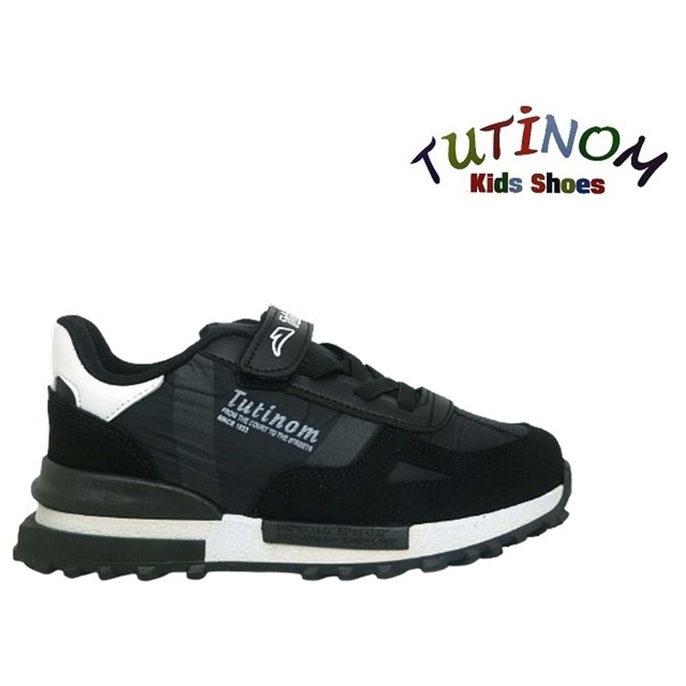 F- TUTİNOM SPOR - 807 - PARAŞÜT / SİYAH-BEYAZ