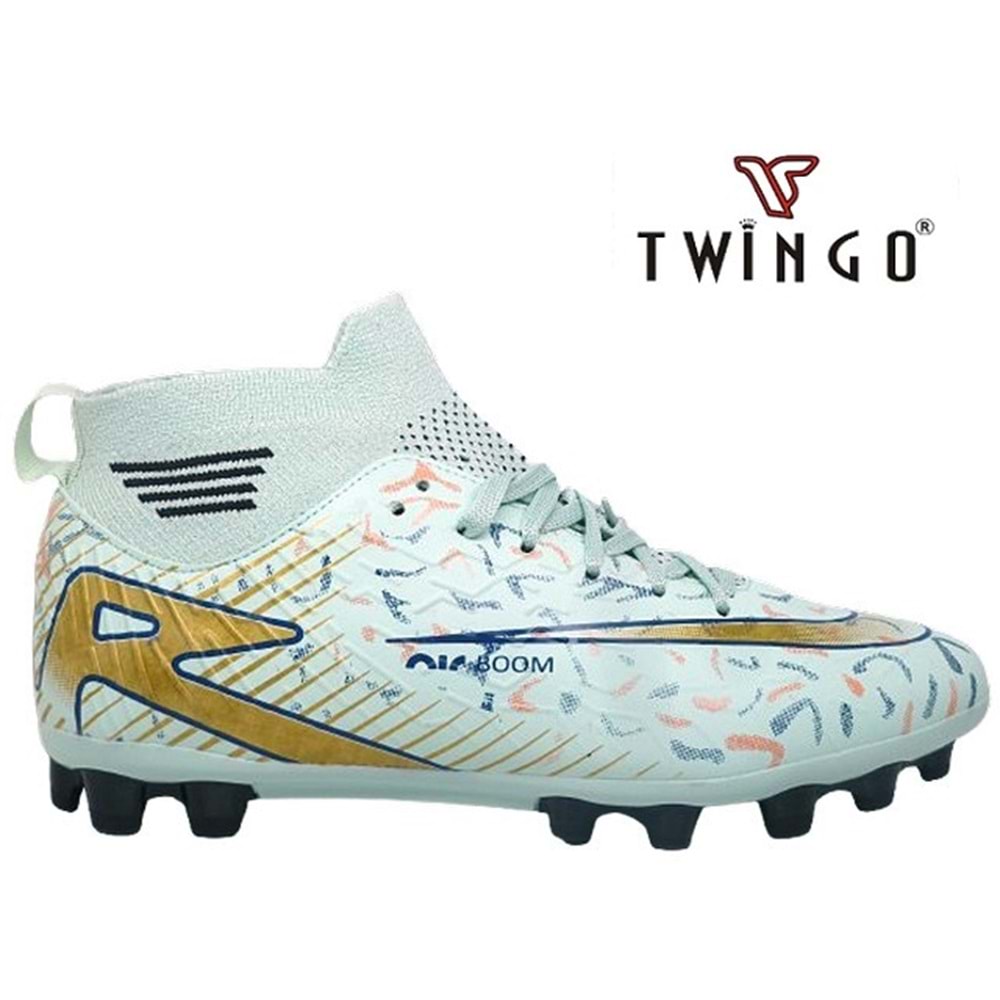 M- TWİNGO KRAMPON - 595 - ÇORAPLI - SU-YEŞİL-SOMON