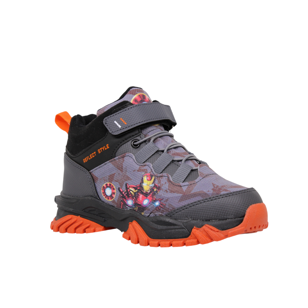 F- VALENT SPOR TREKKİNG - BASKET - C-0401 - FÜME-TURUNCU