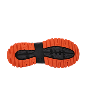 F- VALENT SPOR TREKKİNG - BASKET - C-0401 - FÜME-TURUNCU