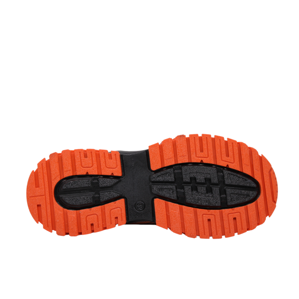 F- VALENT SPOR TREKKİNG - BASKET - C-0402 - FÜME-TURUNCU