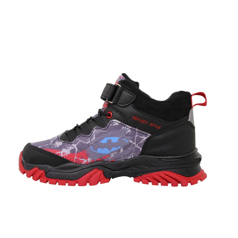 F- VALENT SPOR TREKKİNG - BASKET - C-0402 - SİYAH-KIRMIZI