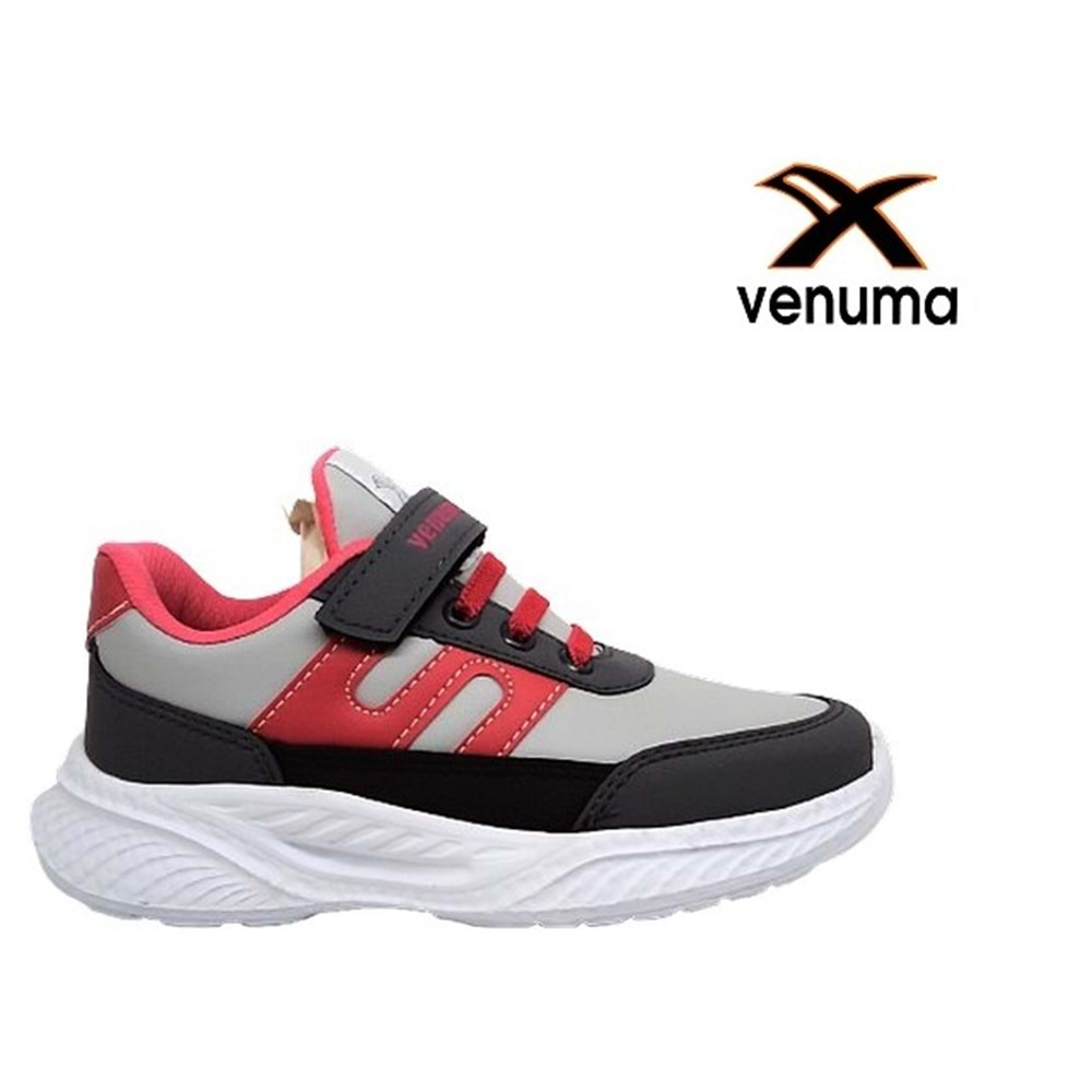 F- VENUMA SPOR - 334 - CİLT / BUZ-GRİ-SİYAH-FUJYA