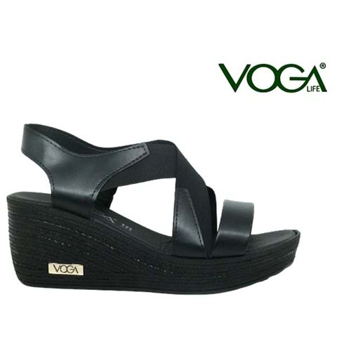 Z- VOGA SANDALET - 2000-152 - SİYAH