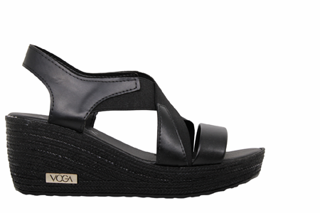 Z- VOGA SANDALET - 2000-152 - SİYAH