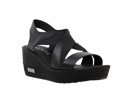 Z- VOGA SANDALET - 2000-152 - SİYAH