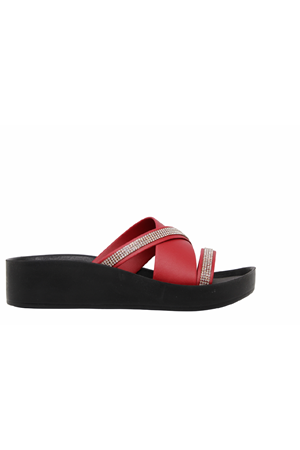 Z- VOGA TERLİK - 1400-176 - KIRMIZI-DÜZ