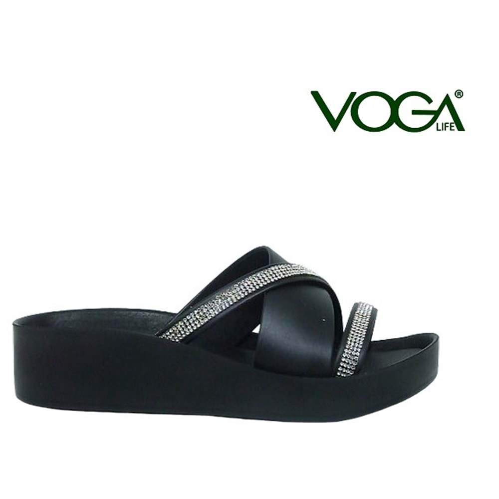 Z- VOGA TERLİK - 1400-176 - SİYAH-DÜZ