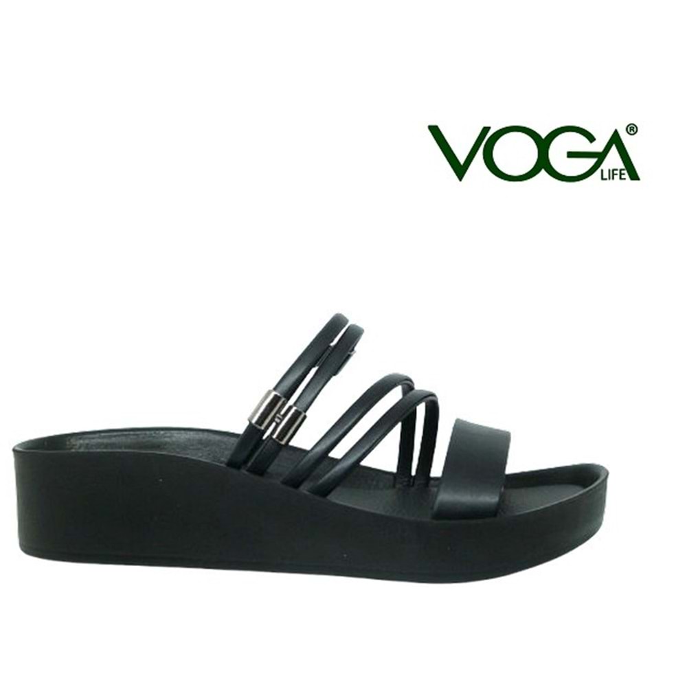 Z- VOGA TERLİK - 1425 - SİYAH-DÜZ