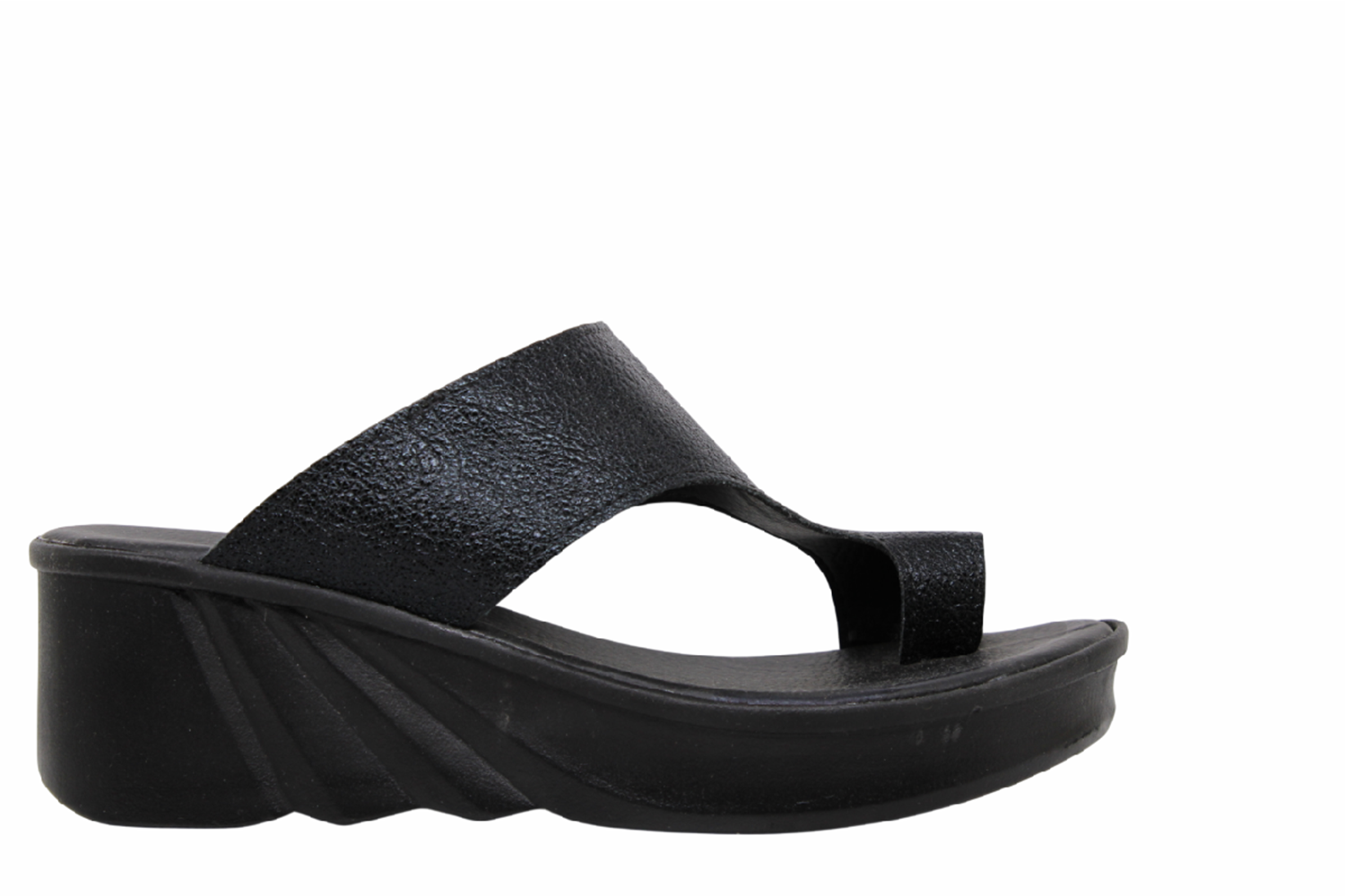 Z- VOGA TERLİK - 2142 - SİYAH-ÇATLAK