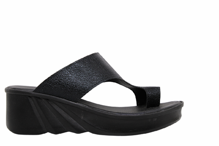 Z- VOGA TERLİK - 2142 - SİYAH-ÇATLAK