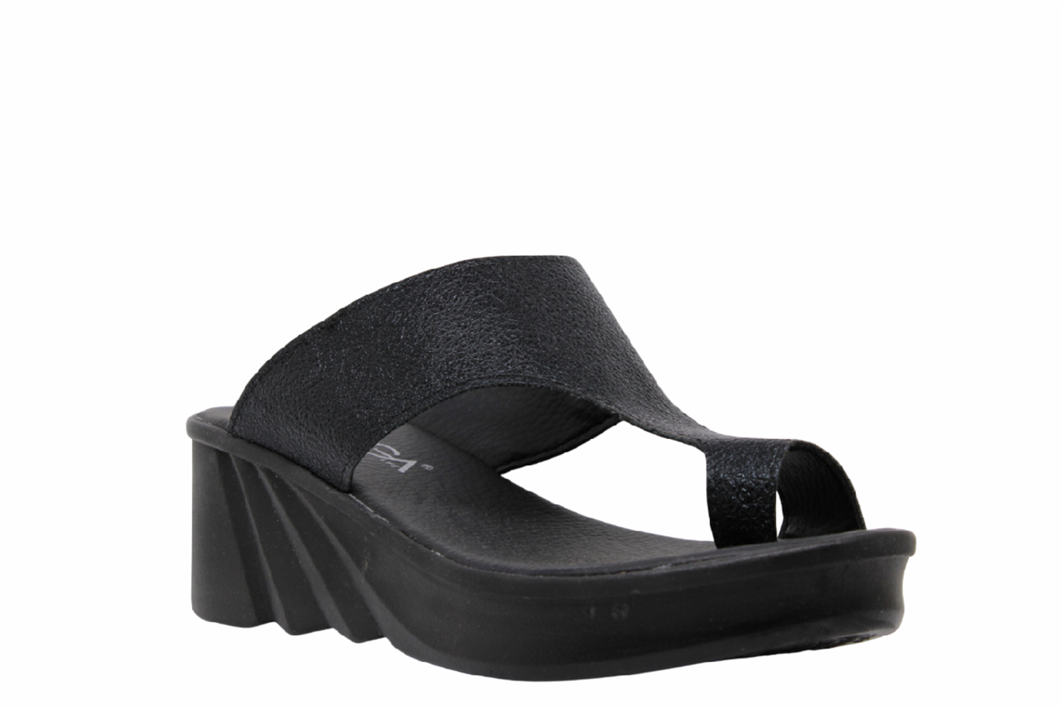 Z- VOGA TERLİK - 2142 - SİYAH-ÇATLAK