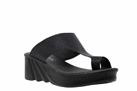 Z- VOGA TERLİK - 2142 - SİYAH-ÇATLAK