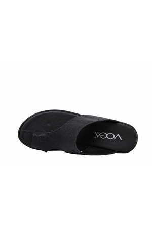 Z- VOGA TERLİK - 2142 - SİYAH-ÇATLAK